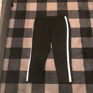 Fancy pants with a white stripe on the side